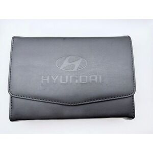 2015 Hyundai Sonata Owners Manual Set with Black Leatherette Portfolio Case